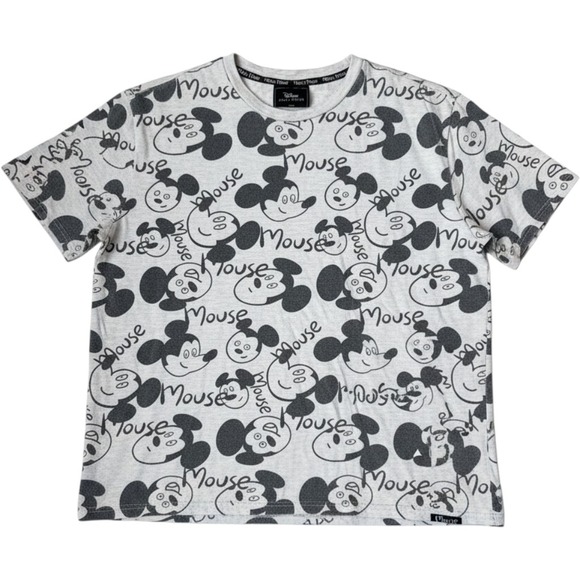 Disney Other - Disney Artist Series Mickey Mouse All Over Print T-Shirt Gray Mens XL